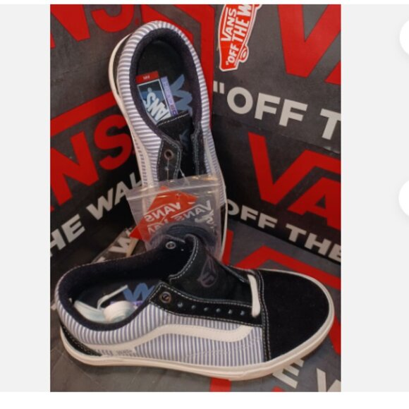 Vans Men's 4/Women 5.5 BMX Old Skool Federal Pinstripe w/ extra laces VN0A5HEZ39 - Picture 4 of 12